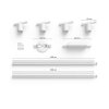 Philips Hue Perifo Plafondlamp Basisset LED Wit, 4-lichts, Kleurwisselaar