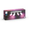 Philips Hue Fugato Plafondlamp LED Wit, 4-lichts, Kleurwisselaar