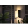Philips Hue Turaco Buiten muurverlichting Set x 2 LED Antraciet, 1-licht