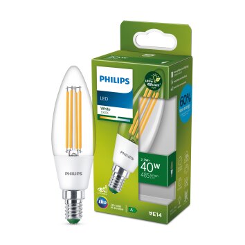 Philips Klassieke LED E14 2,3 Watt 3000 Kelvin 485 Lumen