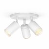 Philips Hue Fugato Plafondlamp LED Wit, 3-lichts, Kleurwisselaar