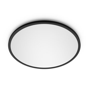 Philips CL550 Plafondpaneel LED Zwart, Wit, 1-licht