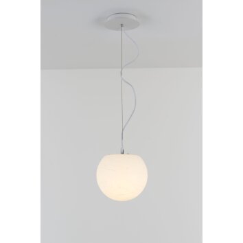 Holländer MOON Hanglamp Wit, 1-licht