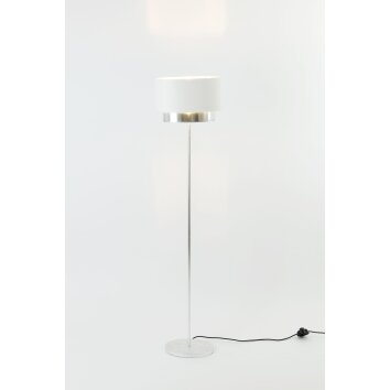 Holländer ATTIA Staande lamp Zilver, 1-licht