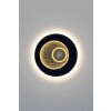 Holländer URANO Muurlamp LED Bruin, Goud, Zwart, 3-lichts