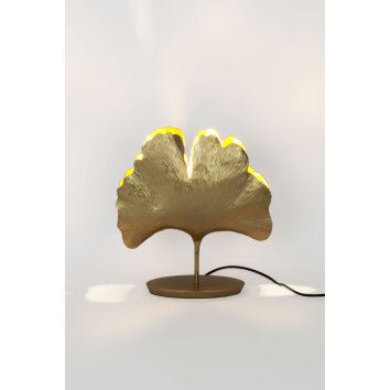 Holländer GINGKO Tafellamp Goud, 1-licht