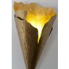 Holländer GINGKO Muurlamp Goud, 1-licht