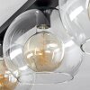 Koyoto  Plafondlamp Glas 25 cm Duidelijk, 3-lichts