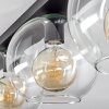 Koyoto  Plafondlamp Glas 20 cm Duidelijk, 4-lichts