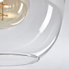 Koyoto  Plafondlamp Glas 30 cm Duidelijk, 3-lichts