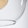 Koyoto  Hanger Glas 20 cm, 25 cm, 30cm Duidelijk, 3-lichts