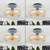 Molloy Plafondlamp Amber, 1-licht