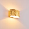 Rapar Muurlamp Chroom, Goud, 1-licht