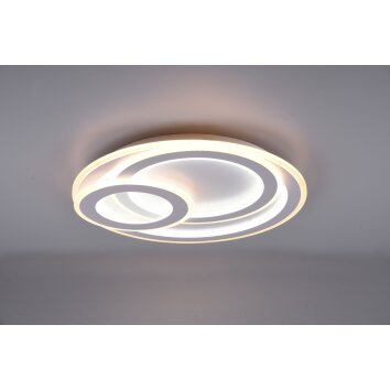 Trio Mita Plafondlamp LED Wit, 1-licht, Afstandsbediening