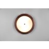 Trio Pali Plafondlamp Hout donker, 2-lichts