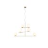 Trio Pure Hanglamp Messing, 6-lichts