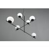 Trio Pure Hanglamp Zwart, 6-lichts