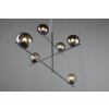 Trio Pure Hanglamp Antraciet, 6-lichts