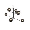 Trio Pure Hanglamp Antraciet, 6-lichts