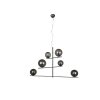 Trio Pure Hanglamp Antraciet, 6-lichts