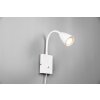 Trio Wanda Muurlamp Wit, 1-licht