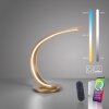 Paul Neuhaus Q-VITO Tafellamp LED Messing, 1-licht, Afstandsbediening