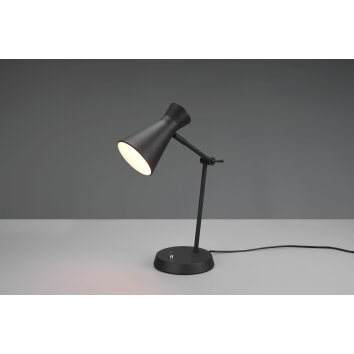 Reality Enzo Tafellamp Zwart, 1-licht