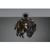 Reality Leavy Plafondlamp Zwart, 1-licht