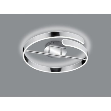Reality Parma Plafondlamp LED Chroom, 1-licht