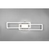 Reality Twister Plafondlamp LED Nikkel mat, 1-licht, Afstandsbediening