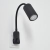 Javel Stopcontact lamp Zwart, 1-licht