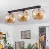 Koyoto  Plafondlamp Glas 30 cm Amber, 3-lichts