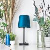 Frandina Tafellamp Blauw, Goud, 1-licht