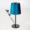 Frandina Tafellamp Blauw, Goud, 1-licht