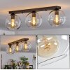 Koyoto  Plafondlamp Glas 20 cm Duidelijk, 3-lichts
