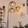 Mossay Staande lamp Zwart, 3-lichts