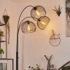 Mossay Staande lamp Zwart, 3-lichts