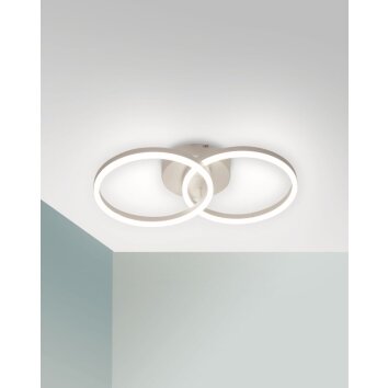 Fabas Luce Giotto Plafondlamp LED Wit, 1-licht
