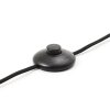 Brilliant Waterlilly Staande lamp Zwart, 1-licht