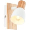 Brilliant Daintree Muurlamp Natuurlijke kleuren, Wit, 1-licht