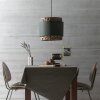 Brilliant Waterlilly Hanglamp Zwart, 1-licht