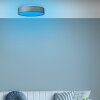 Brilliant Penley Plafondlamp LED Wit, 1-licht, Afstandsbediening