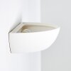 Garbagna Muurlamp Wit, 1-licht