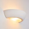 Garbagna Muurlamp Wit, 1-licht