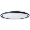 Brilliant Pederson Plafondlamp LED Zwart, Wit, 1-licht, Afstandsbediening