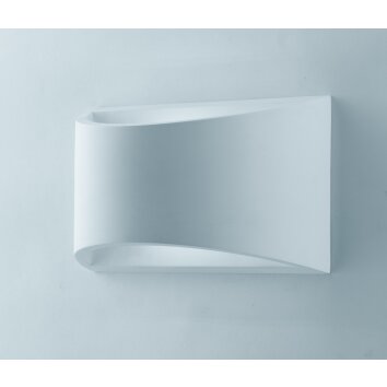 Luce Design Astron Muurlamp kan worden geverfd met in de handel verkrijgbare verven, Wit, 1-licht