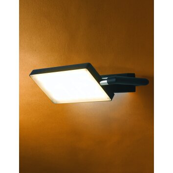 Luce Design Book Muurlamp LED Zwart, 1-licht
