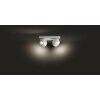 Philips Hue Buckram Plafondlamp LED Wit, 4-lichts, Afstandsbediening