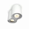 Philips Hue Pillar Plafondlamp LED Wit, 2-lichts, Afstandsbediening