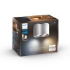 Philips Hue Pillar Plafondlamp LED Wit, 2-lichts, Afstandsbediening